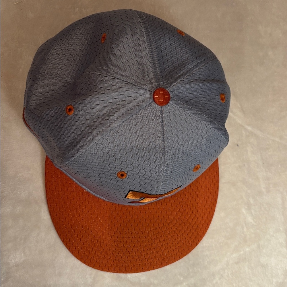 Nike University of Texas Team hat UT Longhorn vintage football Fitted 7 1/2 - Picture 9 of 9